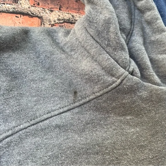 Vintage Y2K Nike Jordan UNC North Carolina Tar Heels Hoodie 1/4 Zip Small - Picture 6 of 6